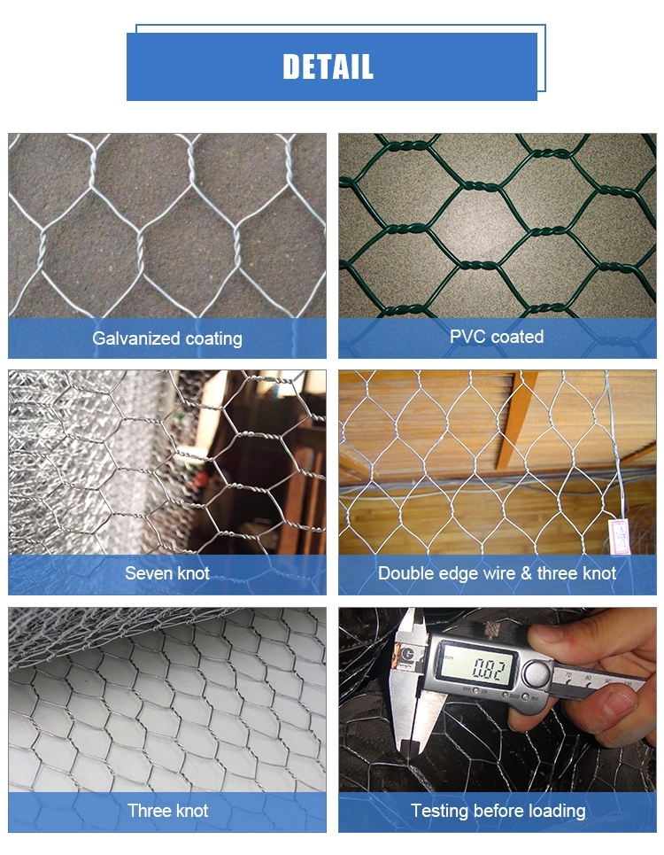 Lowest Price China Direct Factory PVC Coated Hexagonal Wire Mesh